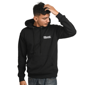 Fifteen6 Black Hoodie – Comfortable and Stylish for Gym and Casual Wear